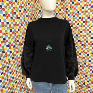 Small black Catherine Malandrino sweater